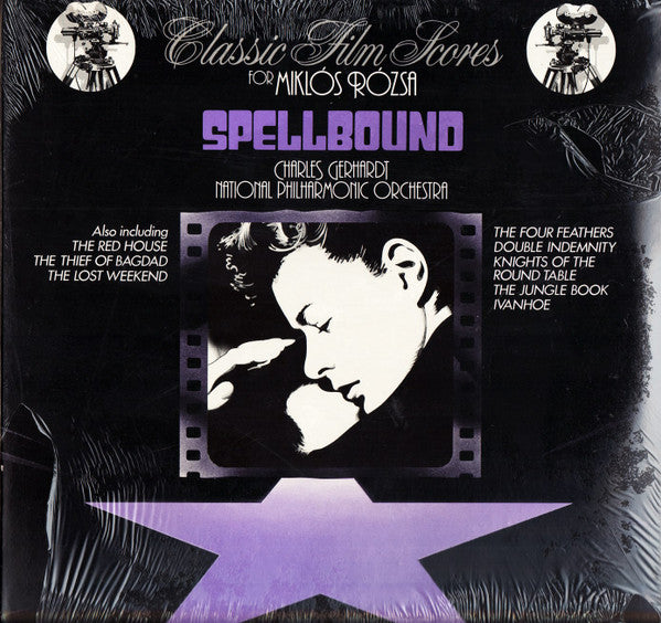 Miklós Rózsa : Spellbound - The Classic Film Scores Of Miklós Rózsa (LP, Album)