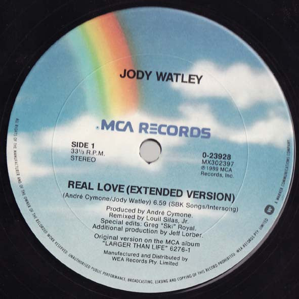Jody Watley : Real Love (12")