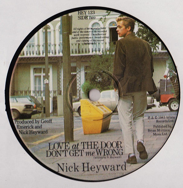 Nick Heyward : Blue Hat For A Blue Day (12", Single)