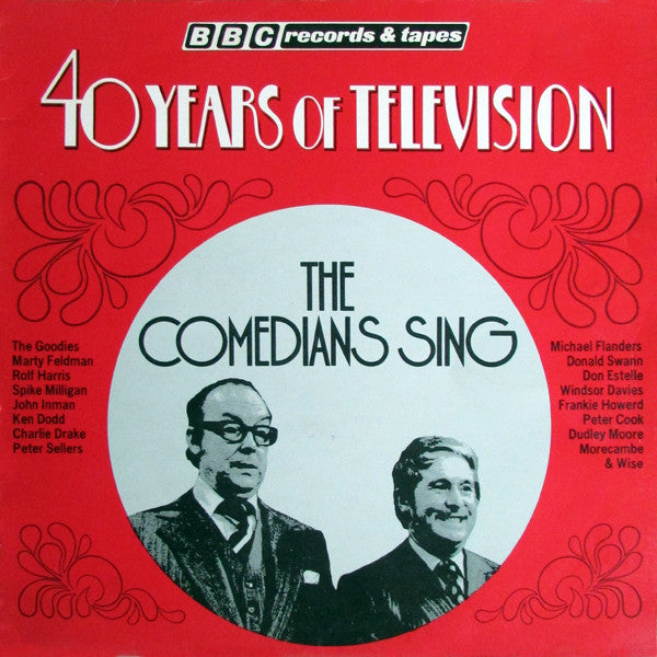 Various : The Comedians Sing (LP, Comp, Mono)