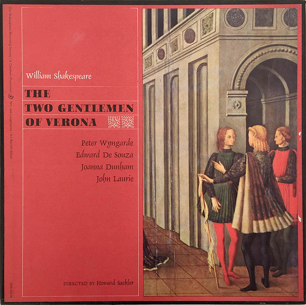 Howard Sackler, Peter Wyngarde, Edward de Souza, Joanna Dunham, John Laurie : The Two Gentleman of Verona (3xLP + Box)