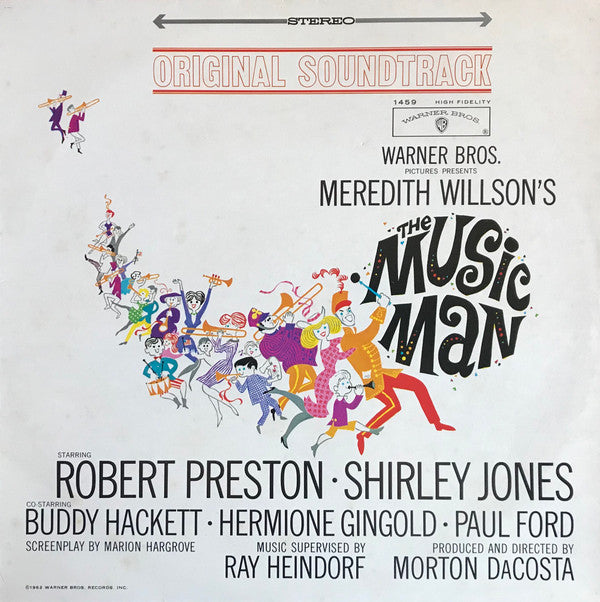 Meredith Willson : The Music Man (Original Soundtrack) (LP, RE)