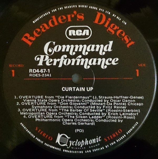 Various : Command Performance - A Night At The Opera (6xLP, Comp, Cyc + Box)