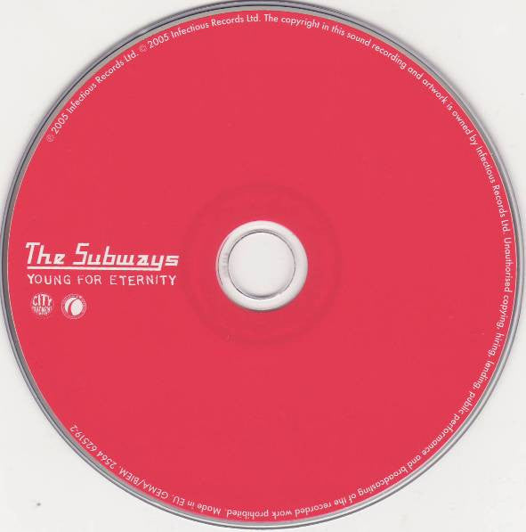 The Subways : Young For Eternity (CD, Album)