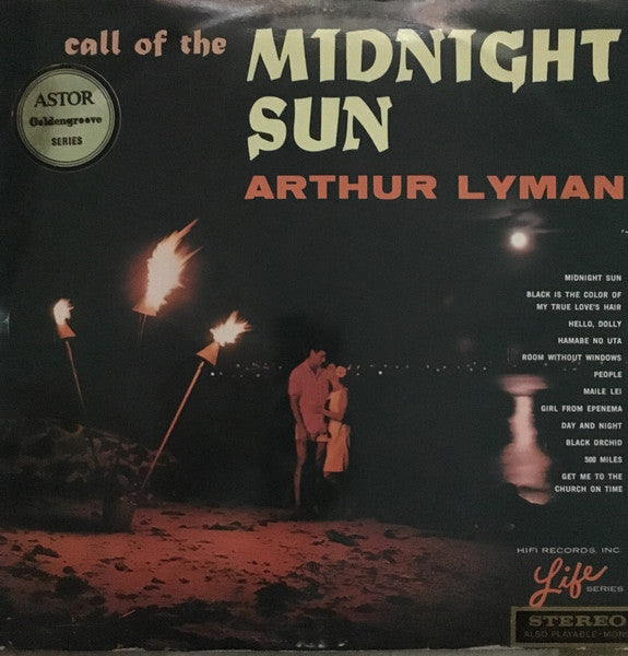 Arthur Lyman : Call Of The Midnight Sun (LP, Album)