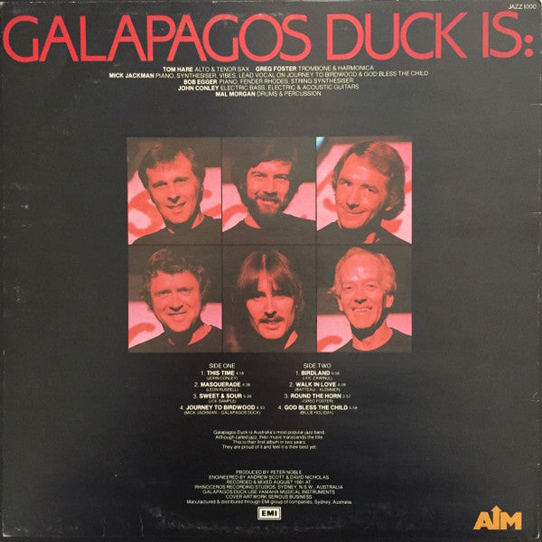 Galapagos Duck : This Time (LP, Album)