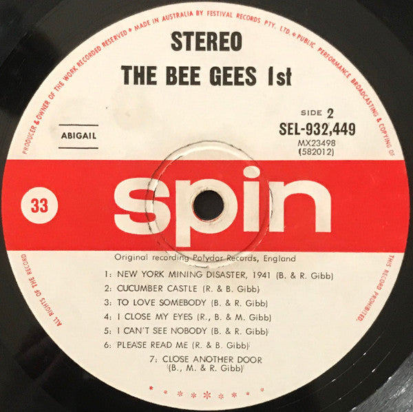 Bee Gees : 1st (LP, Album)