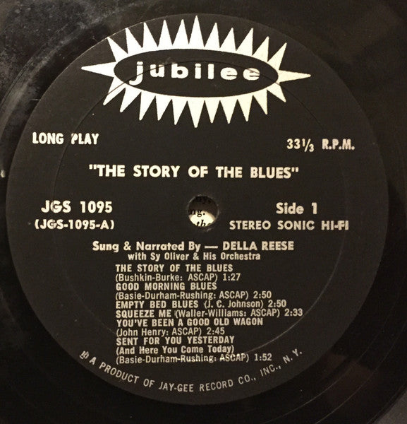 Della Reese : The Story Of The Blues (LP, Album, RE)