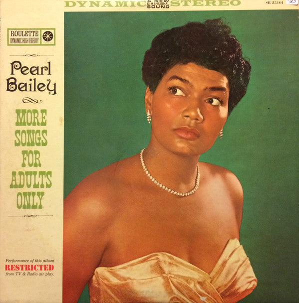 Pearl Bailey : More Songs For Adults Only (LP, Album, RE)