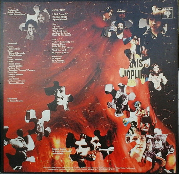 Janis Joplin : I Got Dem Ol' Kozmic Blues Again Mama! (LP, Album, RE)