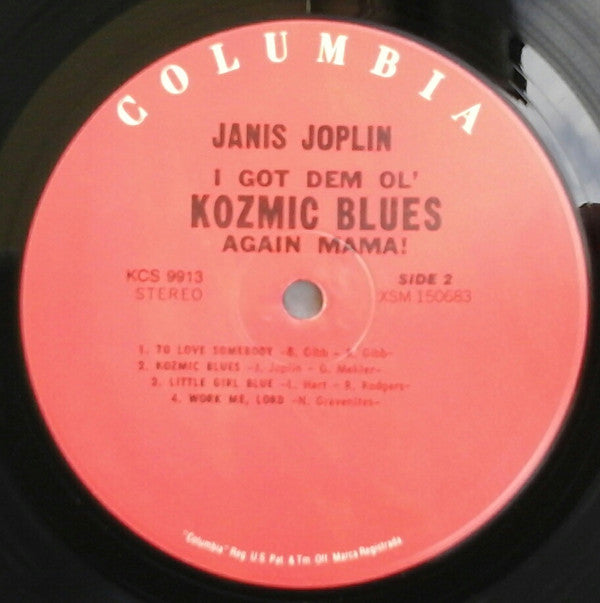 Janis Joplin : I Got Dem Ol' Kozmic Blues Again Mama! (LP, Album, RE)