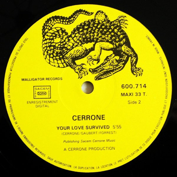 Cerrone : Freak Connection (12", Maxi)