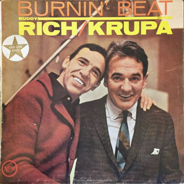 Buddy Rich / Gene Krupa : Burnin' Beat (LP, Album)