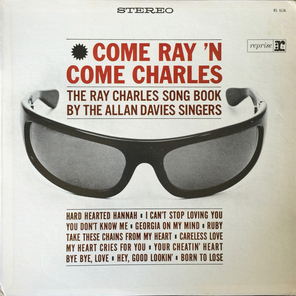 The Allan Davies Singers : Come Ray 'N Come Charles (LP)