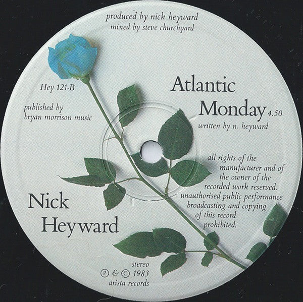 Nick Heyward : Whistle Down The Wind (12", Single)