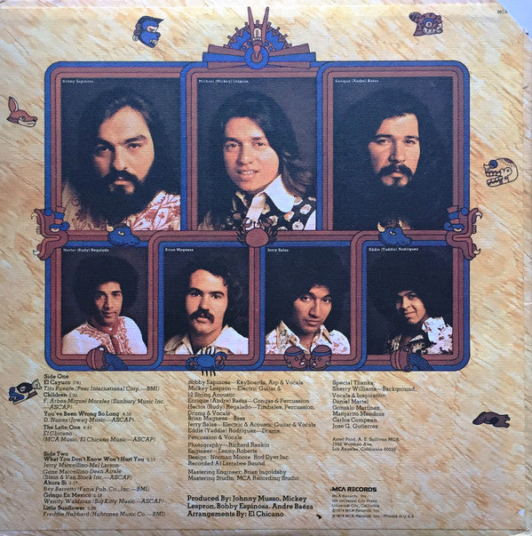 El Chicano : Cinco (LP, Album, Pin)