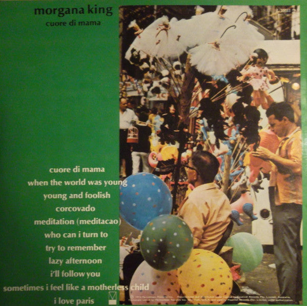 Morgana King : Cuore Di Mama (LP, Album)