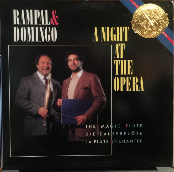 Jean-Pierre Rampal, Royal Philharmonic Orchestra, Placido Domingo : A Night At The Opera: The Magic Flute (LP)