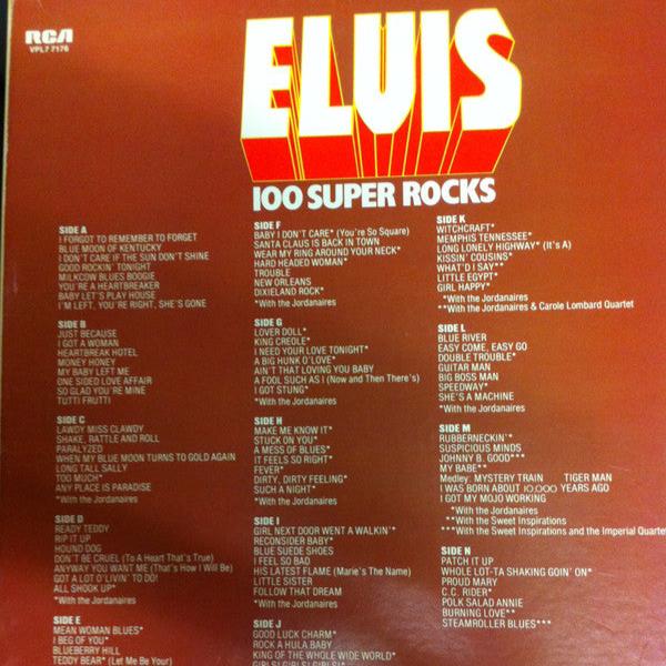 Elvis Presley : 100 Super Rocks (7xLP, Comp, Bro + Box)