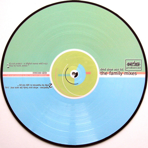 Various : The Family Mixes (12", Pic)