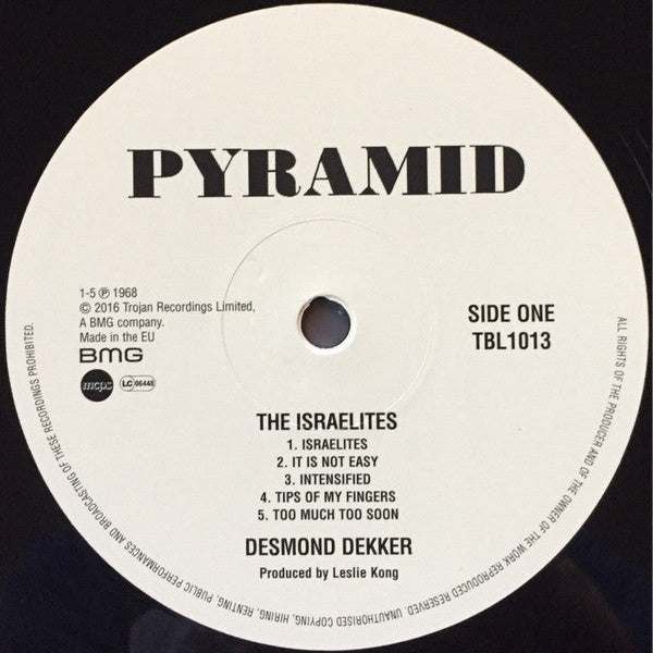 Desmond Dekker : The Israelites (LP, Album, Mono, RE)