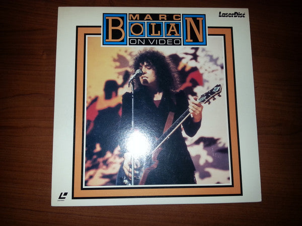 Marc Bolan : Marc Bolan On Video (Laserdisc, 12", S/Sided, Mono, NTSC, CLV)