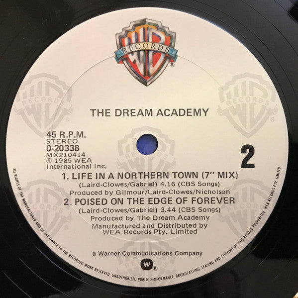 The Dream Academy : Life In A Northern Town (12", Single)