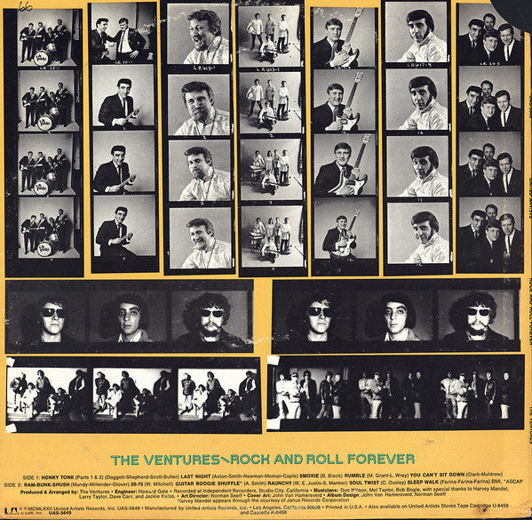 The Ventures : Rock And Roll Forever (LP, Album)