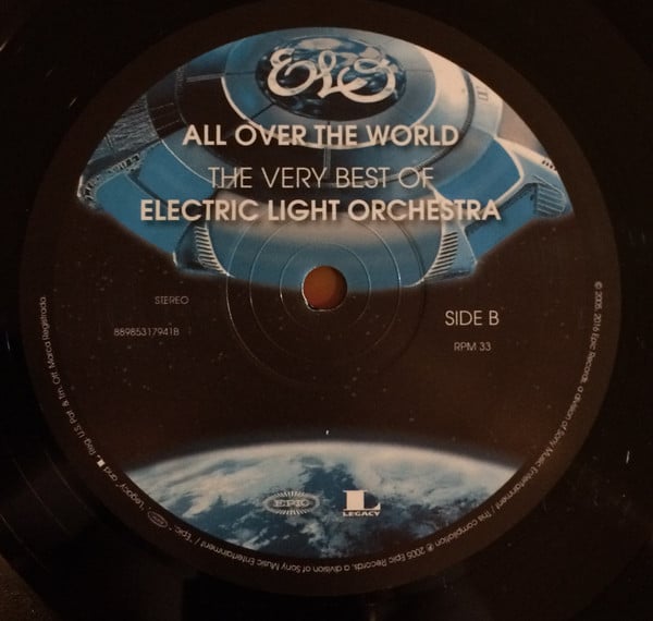 Electric Light Orchestra : The Very Best Of Electric Light Orchestra - All Over The World (2xLP, Album, Comp, RE, 180)