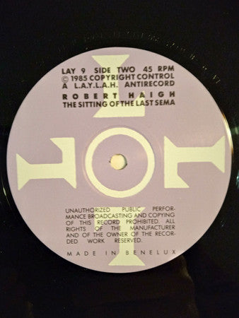 Robert Haigh : Juliet Of The Spirits (12", EP)