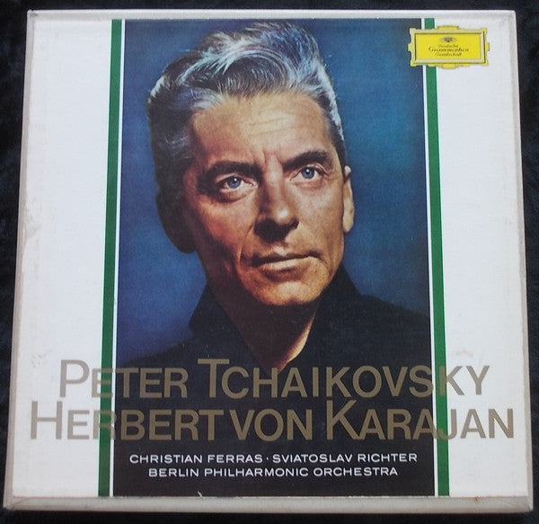 Peter Tschaikowsky* - Herbert von Karajan, Berliner Philharmoniker : Tschaikowsky / Karajan (7xLP, Comp + Box, Mon)