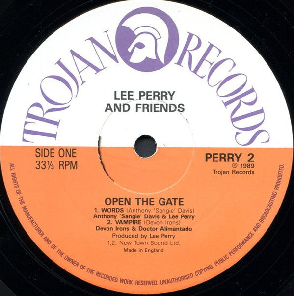 Lee Perry & Friends : Open The Gate (Box, Ltd + 3xLP, Comp)