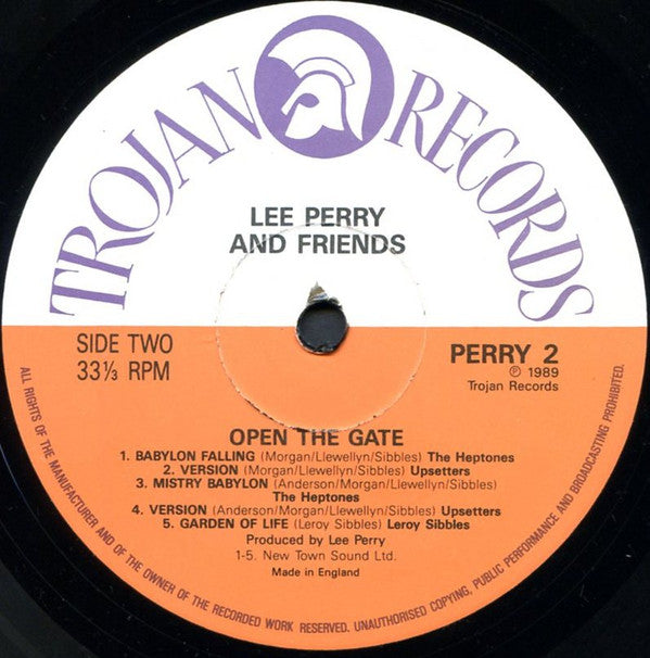 Lee Perry & Friends : Open The Gate (Box, Ltd + 3xLP, Comp)