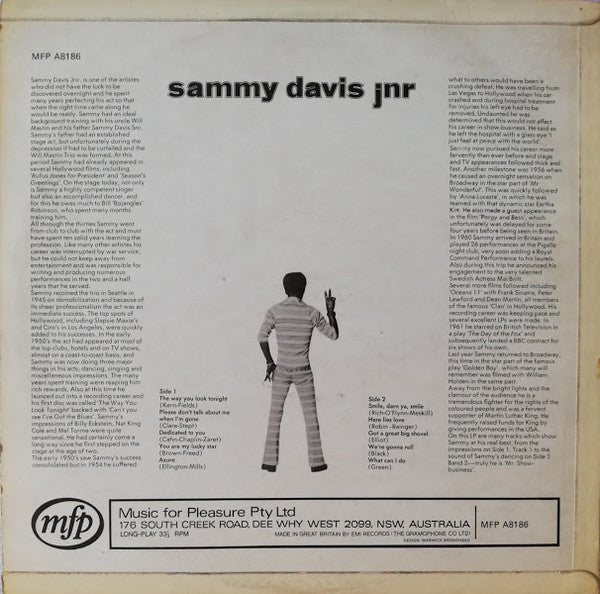 Sammy Davis Jnr* : Mr. Show-Business (LP, Comp)