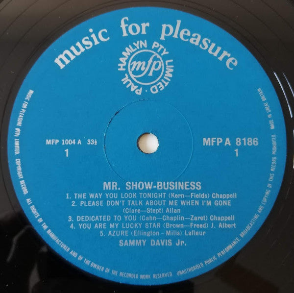 Sammy Davis Jnr* : Mr. Show-Business (LP, Comp)