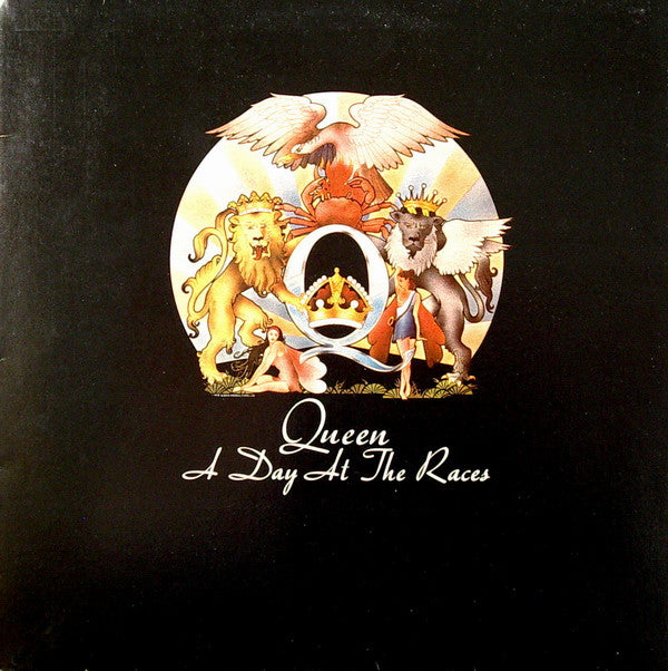 Queen : A Day At The Races (LP, Album, Gat)