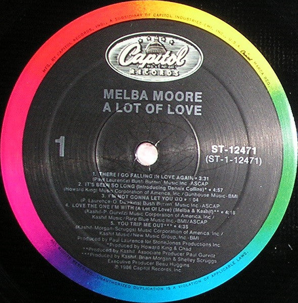 Melba Moore : A Lot Of Love (LP, Album)