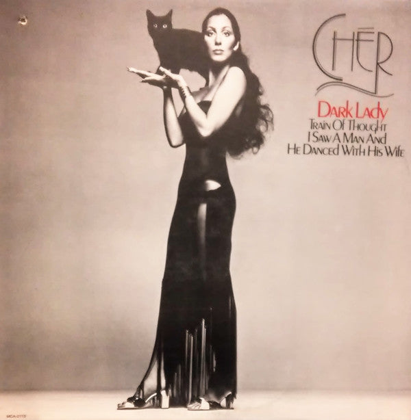 Cher : Dark Lady (LP, Album, Pin)