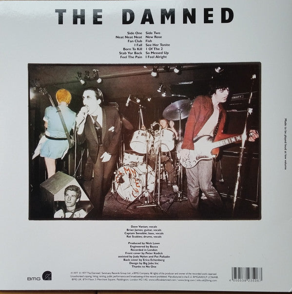 The Damned : Damned Damned Damned (LP, Album, Dlx, RE, 40t)