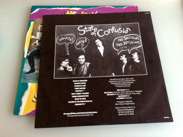 The Kinks : State Of Confusion (LP, Album)