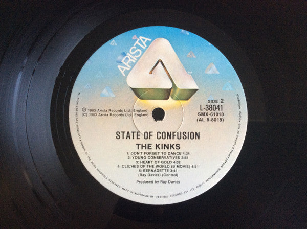 The Kinks : State Of Confusion (LP, Album)