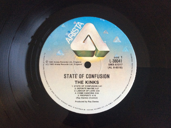 The Kinks : State Of Confusion (LP, Album)