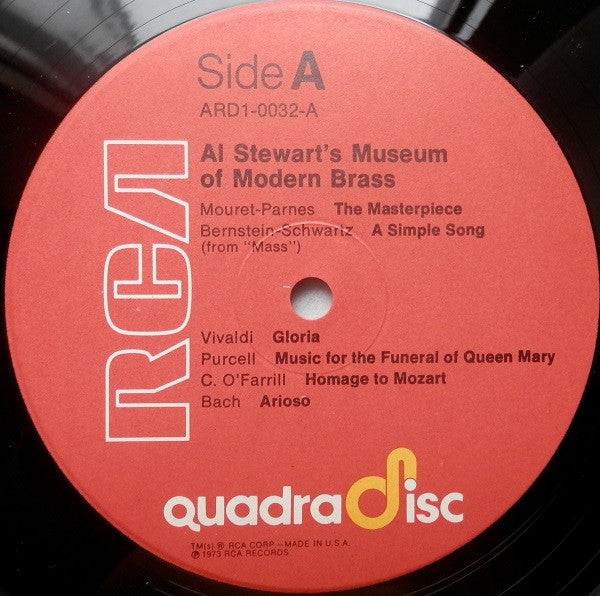 Al Stewart (3) : Al Stewart's Museum Of Modern Brass (LP, Album, Quad)