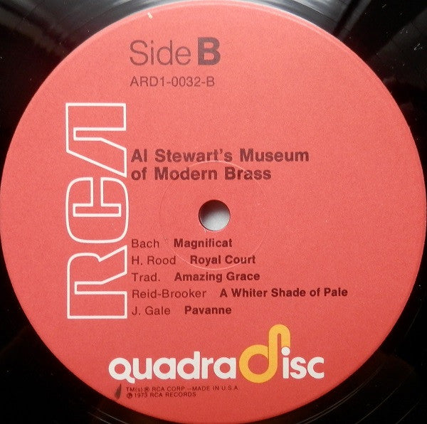 Al Stewart (3) : Al Stewart's Museum Of Modern Brass (LP, Album, Quad)