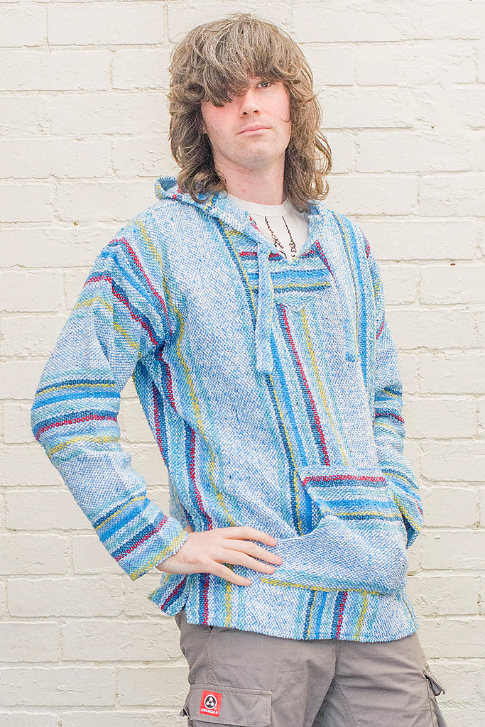 Model wearing a Clearwater Baja Hoodie from the front