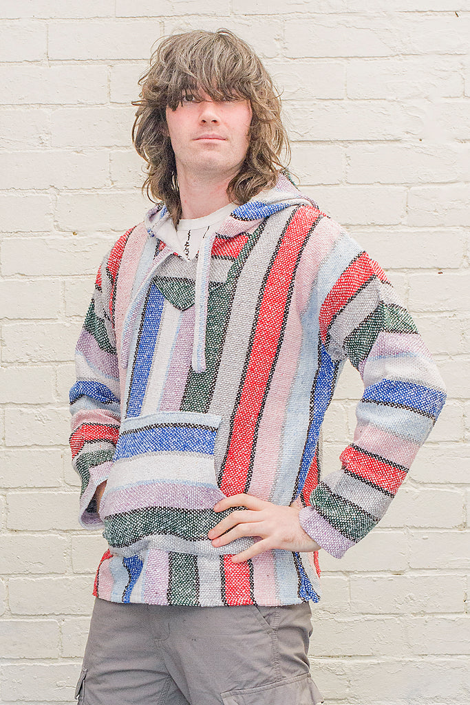 Model wearing a Sayulita Baja Hoodie from the front