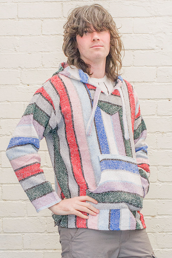 Model wearing a Sayulita Baja Hoodie from the front