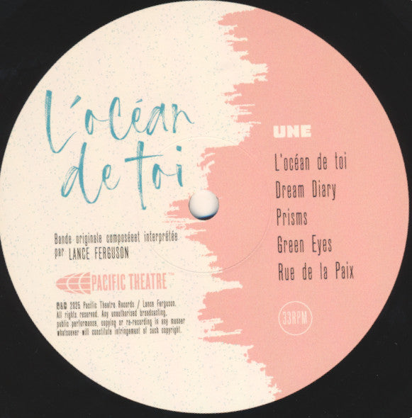 Lance Ferguson : L'Océan De Toi (Original Soundtrack Recording)  (LP, Album)