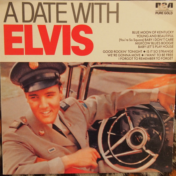 Elvis Presley : A Date With Elvis (LP, Comp, RP)