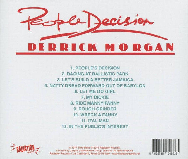 Derrick Morgan : People Decision (LP, Album)